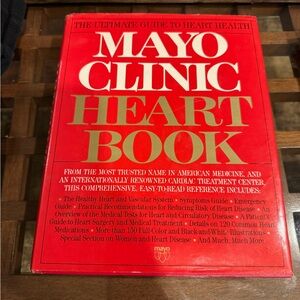 Mayo Clinic Heart Book - Hardcover By Mayo Clinic 1st Edition 1993